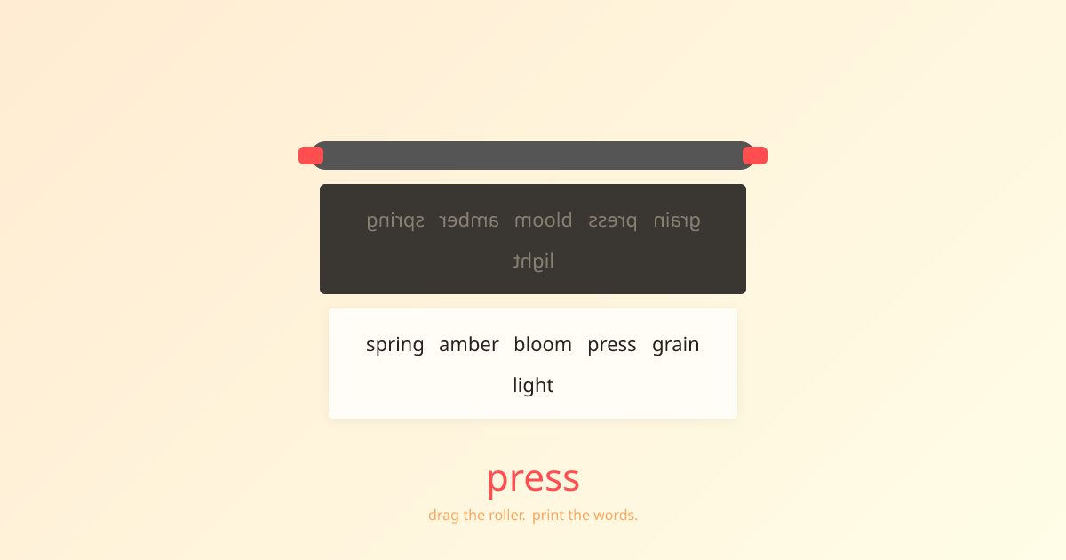 press